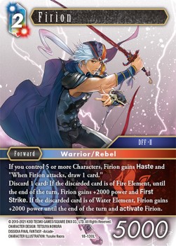 Firion (18-130) (V.1) - Resurgence of Power