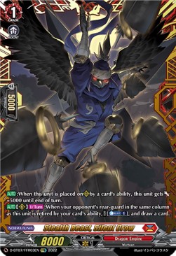 Stealth Beast, Silent Crow [D Format] (V.2 - Feature Rare) - Raging Flames Against Emerald Storm
