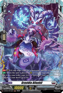 Gravidia Allanhil [D Format] (V.2 - Feature Rare) - Raging Flames Against Emerald Storm