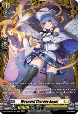 Wayward Therapy Angel [D Format] (V.2 - Feature Rare) - Raging Flames Against Emerald Storm