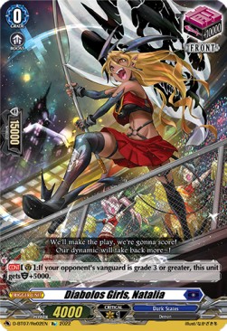 Diabolos Girls, Natalia [D Format] - Raging Flames Against Emerald Storm