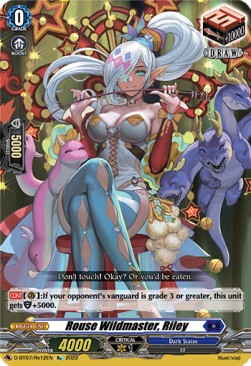Rouse Wildmaster, Riley [D Format] - Raging Flames Against Emerald Storm