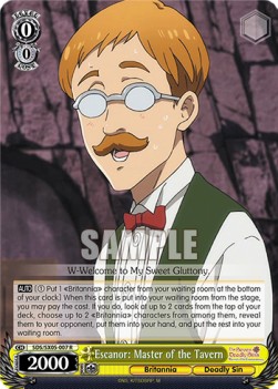 Escanor: Master of the Tavern - The Seven Deadly Sins: Revival of The Commandments