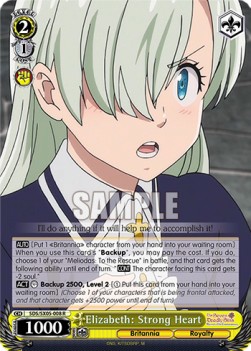 Elizabeth: Strong Heart (V.1 - Rare) - The Seven Deadly Sins: Revival of The Commandments