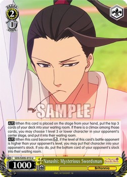 Nanashi: Mysterious Swordsman - The Seven Deadly Sins: Revival of The Commandments
