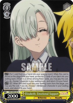 Elizabeth: Emotional Support - The Seven Deadly Sins: Revival of The Commandments