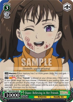 Diane: Believing in Her Friends - The Seven Deadly Sins: Revival of The Commandments