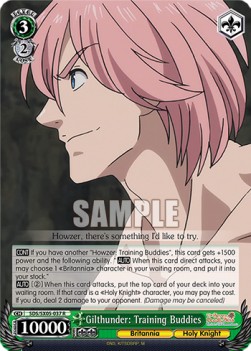 Gilthunder: Training Buddies (V.1 - Rare) - The Seven Deadly Sins: Revival of The Commandments