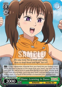 Diane: Learning to Dance (V.1 - Uncommon) - The Seven Deadly Sins: Revival of The Commandments