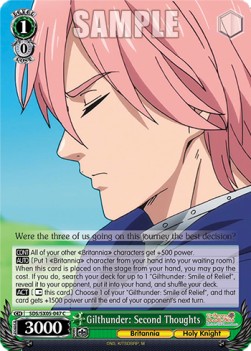 Gilthunder: Second Thoughts - The Seven Deadly Sins: Revival of The Commandments