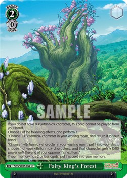 Fairy King's Forest - The Seven Deadly Sins: Revival of The Commandments