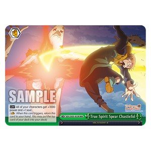 True Spirit Spear Chastiefol (V.2 - Triple Rare) - The Seven Deadly Sins: Revival of The Commandments