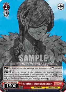 Merlin: Miscalculation - The Seven Deadly Sins: Revival of The Commandments
