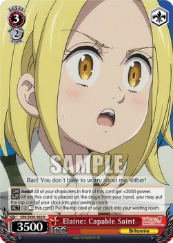 Elaine: Capable Saint (V.1 - Rare) - The Seven Deadly Sins: Revival of The Commandments