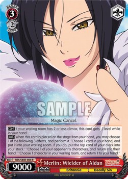 Merlin: Wielder of Aldan (V.1 - Rare) - The Seven Deadly Sins: Revival of The Commandments