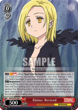 Elaine: Revived - The Seven Deadly Sins: Revival of The Commandments