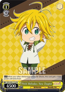 Petit Meliodas: New Chapter (V.2 - Super Rare) - The Seven Deadly Sins: Revival of The Commandments