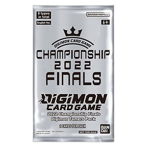 2022 Championship Finals Digimon Tamers Pack Booster - Championship 2022 Promos