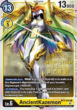 AncientKazemon (BT7-042) - Championship 2022 Promos