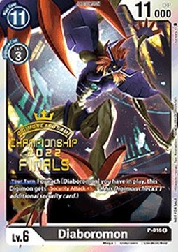 Diaboromon (P-016) - Championship 2022 Promos
