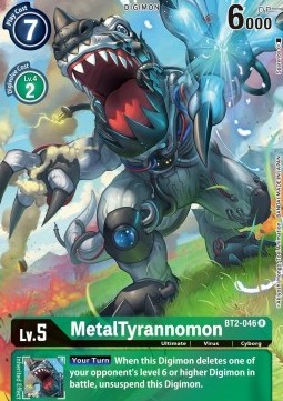 MetalTyrannomon (BT2-046) - Promos: Dimensional Phase