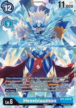 Hexeblaumon (BT5-032) - Promos: Dimensional Phase