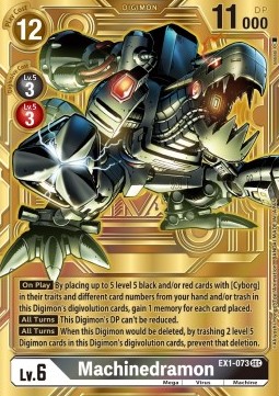 Machinedramon (EX1-073) - Dimensional Phase