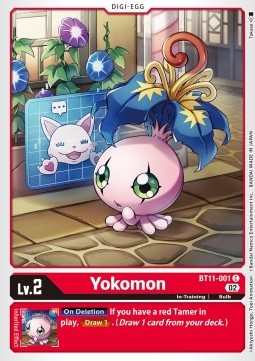 Yokomon (BT11-001) (V.1) - Dimensional Phase