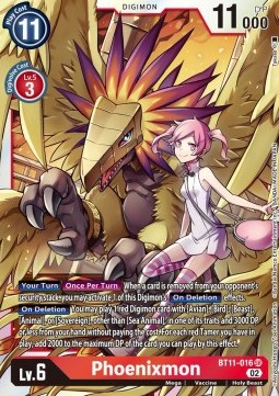 Phoenixmon (BT11-016) (V.1) - Dimensional Phase