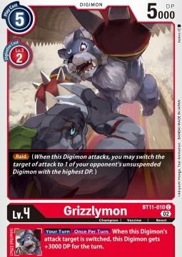 Grizzlymon (BT11-010) (V.1) - Dimensional Phase