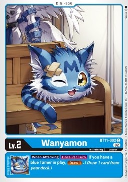 Wanyamon (BT11-002) (V.1) - Dimensional Phase