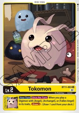 Tokomon (BT11-003) (V.1) - Dimensional Phase