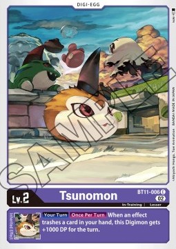 Tsunomon (BT11-006) (V.1) - Dimensional Phase
