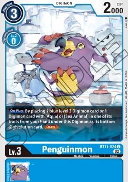 Penguinmon (BT11-024) (V.1) - Dimensional Phase
