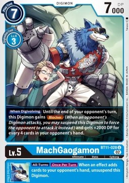 MachGaogamon (BT11-028) (V.1) - Dimensional Phase