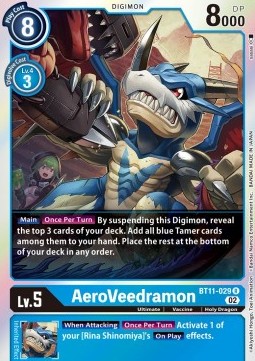 AeroVeedramon (BT11-029) - Dimensional Phase