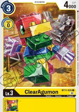 ClearAgumon (BT11-035) (V.1) - Dimensional Phase