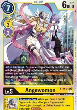 Angewomon (BT11-042) (V.1) - Dimensional Phase