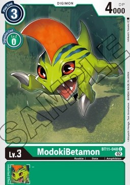 ModokiBetamon (BT11-048) (V.1) - Dimensional Phase