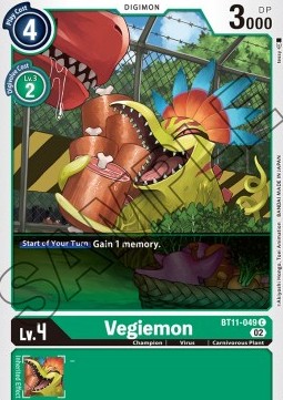 Vegiemon (BT11-049) (V.1) - Dimensional Phase