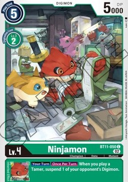 Ninjamon (BT11-050) (V.1) - Dimensional Phase