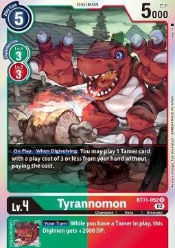 Tyrannomon (BT11-052) - Dimensional Phase