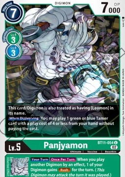 Panjyamon (BT11-054) (V.1) - Dimensional Phase