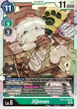 Jijimon (BT11-056) (V.1) - Dimensional Phase