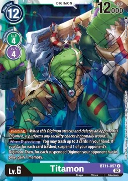 Titamon (BT11-057) (V.1) - Dimensional Phase
