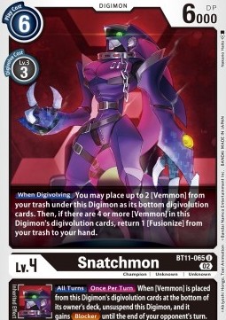 Snatchmon (BT11-065) (V.1) - Dimensional Phase