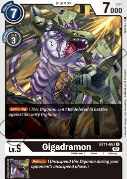 Gigadramon (BT11-067) (V.1) - Dimensional Phase