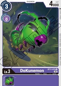 DoKunemon (BT11-075) (V.1) - Dimensional Phase