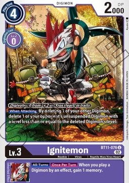 Ignitemon (BT11-076) (V.1) - Dimensional Phase