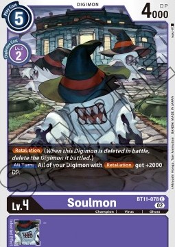 Soulmon (BT11-078) (V.1) - Dimensional Phase
